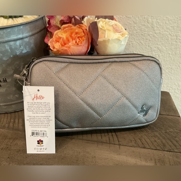 Lug Coupe XL Matte Luxe VL Convertible Bag Metallic Pearl - Picture 2 of 6